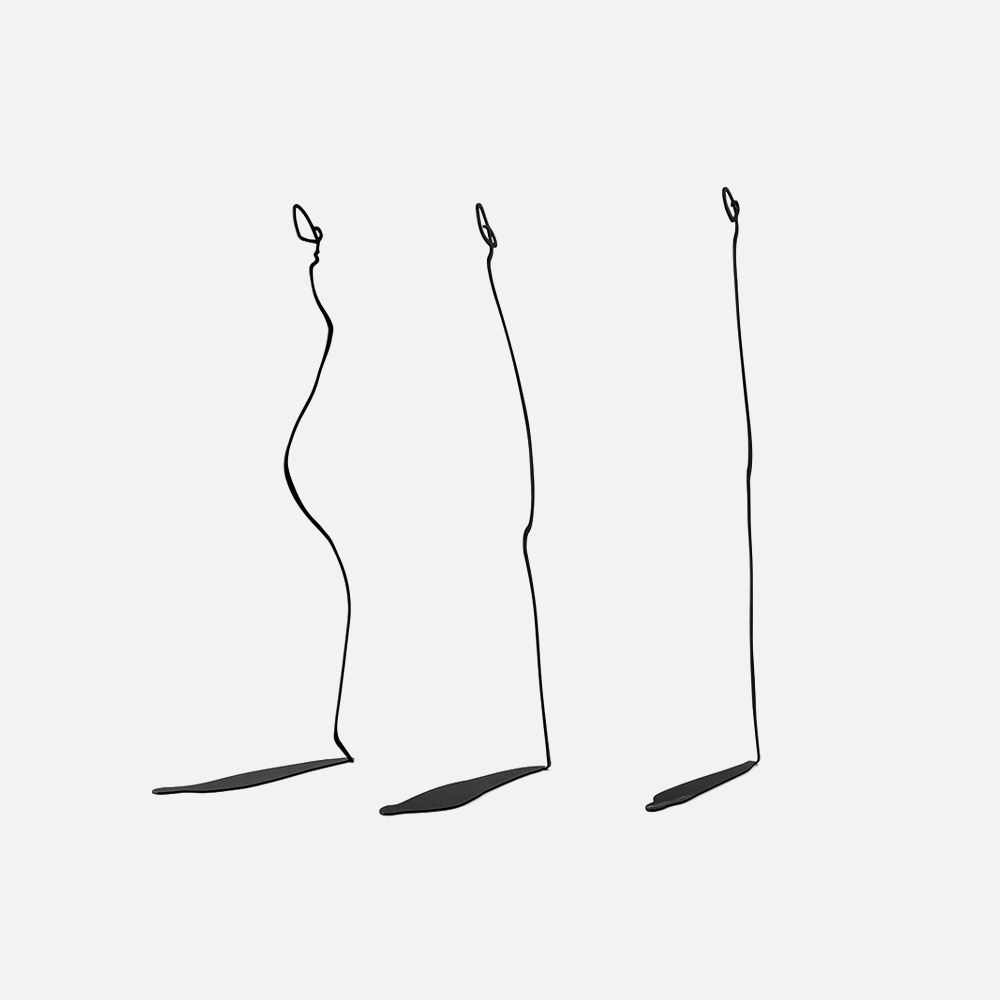 더닷 인테리어 오브제 드로잉 라인 - 드로잉 Human