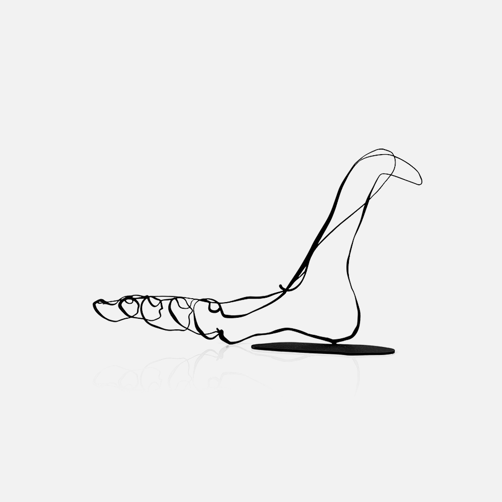 더닷 인테리어 오브제 드로잉 라인 - 드로잉 Foot