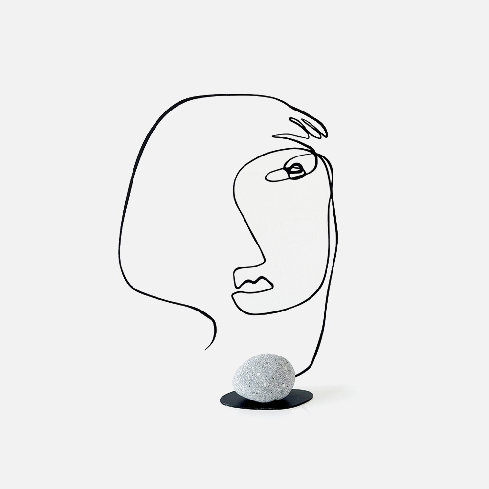 더닷 인테리어 오브제 드로잉 라인 - 드로잉 Hi