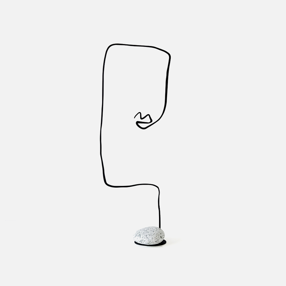 더닷 인테리어 오브제 드로잉 라인 - 드로잉 He