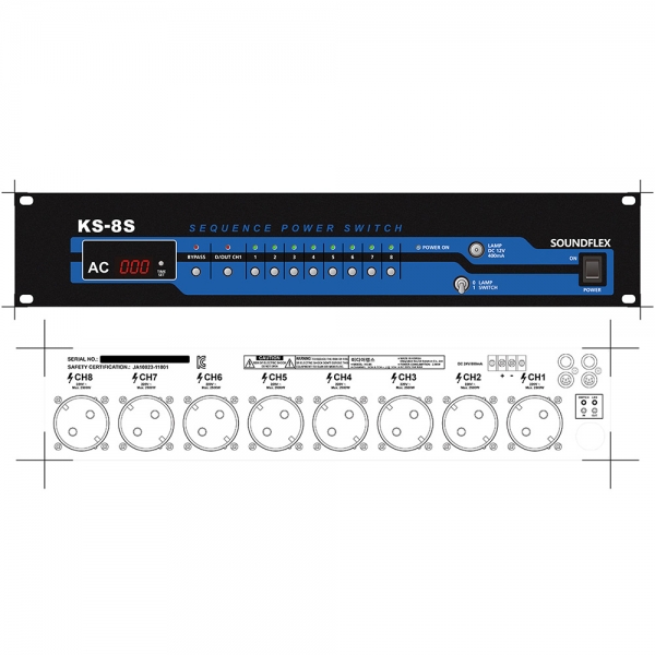 [순차전원기] SOUNDFLEX KS-8S