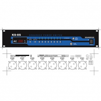 [순차전원기] SOUNDFLEX KS-8S