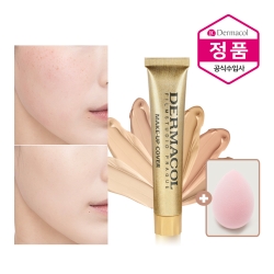 메이크업 커버 워터프루프 파운데이션 +물방울 스펀지 증정