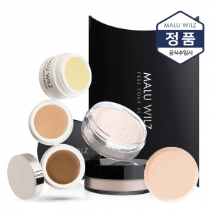 케머플라지 크림 컨실러 + 픽싱 파우더 SET (+NBR 스펀지, 마루빌츠 포장 박스 증정)