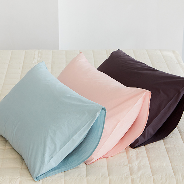 면 80수 바이오워싱 베개커버(호텔식)