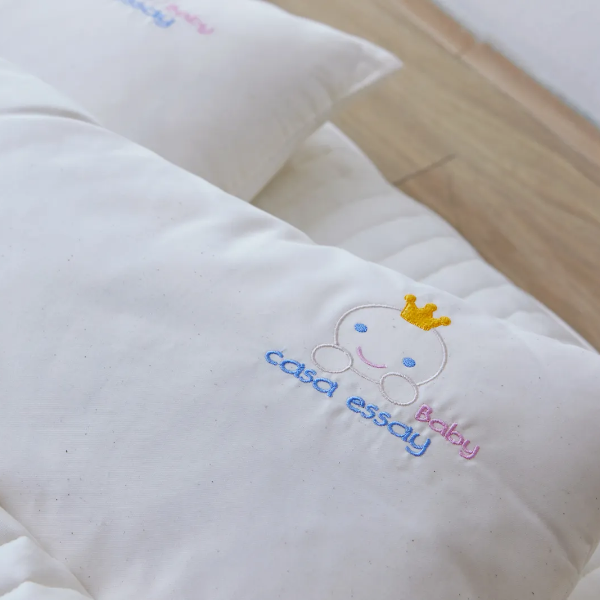 까사에세이 베이비 40수 광목 홑겹 베개커버(30X50)