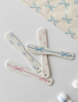 리본 잼 나이프 버터 나이프 디저트칼 스프레드나이프