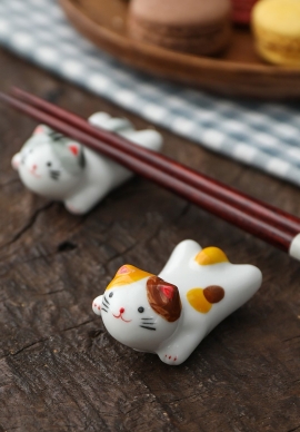 고양이 귀여운 수저받침 애옹이 1p