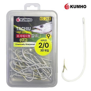 금호조침 오샤네시 갈치바늘 링형 덕용 30개입 야광 KS-268