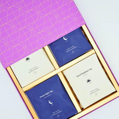 호텔 데일리 티백 선물세트 서울블랙퍼스트&스위트 나이트 16티백