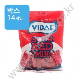 (박스) 비달 사우어 레드믹스 젤리 90g(바코드변경)