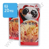 (타)설곤약) 마라진전구(팽이버섯절임) 22g[판다/빨강]