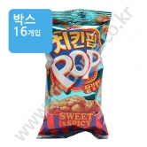 (박스)오리온 치킨팝 닭강정맛 65g [빨강]  [67469]