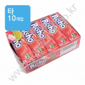 행사)(타)UHA 푸쵸 스틱 캔디 스트로베리(딸기) 50g