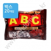 (박스) 롯데 ABC 밀크초콜릿 72g (초콜릿)