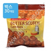 (박스)와우 버터스카치 캔디 100g