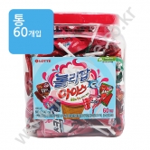 (통) 롯데 롤리팝 아이스캔디 660g(11gx60개)