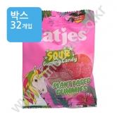 행사)(박스)캇예스 * 사우어 * 구미캔디 75g(비건젤리)  26/03/31