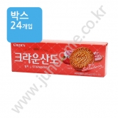 (박스) 크라운 산도 딸기 61g