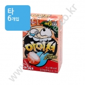 (타)오리온)  아이셔 츄잉캔디 요구르트맛  42g (곽)  [66369]