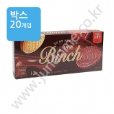 (박스) 롯데 빈츠 초코비스킷 102g(12P)