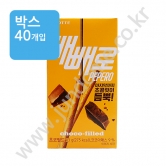 (박스) 롯데 빼빼로 [초코필드] 53g  [디자인랜덤]