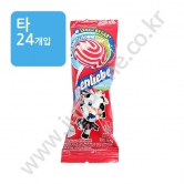 행사)(타) 알펜리베 롤리팝 [딸기우유맛] 10.5g(24입)[파우치]  소비기한 27/01/08