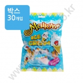 (박스) 유신우통상 아이스크림모양 마시멜로우 50g (30입)