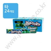 특가)(타) 탑스 바주카 츄 바 사우어 [사과향] 336g(14g x 24개)
