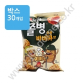 (박스) 농심 쫄병 [숯불 바베큐맛] 82g
