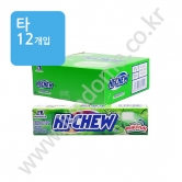 (타) 모리나가 하이츄 그린애플맛 57g