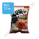 (박스) 오리온 꼬북칩 [바베큐&치미추리소스맛] 78g(한정판)  [00078]