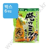 (박스) 노벨 오레노 밀크캔디 홋카이도 [멜론맛] 80g