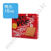(박스) 농심 누룽지팝 [매콤한맛] 142g(4P)
