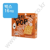 (박스) 농심 누룽지팝 [달콤한맛] 142g(4P)
