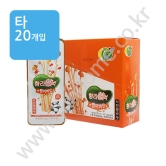 (타)설곤약) 향라범벅 팽이버섯 [사천향라맛] 20g(주황)