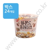(박스) 아몬드 프레이크 컵 시리얼 30g