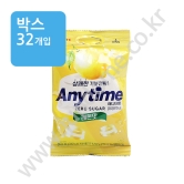 (박스) 롯데 애니타임  [레몬맛] 40g