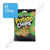 (타) 메이단) 구워서 만든 포테이토칩 김맛 50g