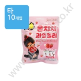 (타) 서주 몬치치 과일젤리 42g(랜덤띠부실)