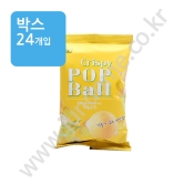 (박스) 크리스피 팝볼 [옥수수맛] 55g
