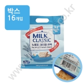 (박스) 밀크클래식 누룽지 크런치스낵 [우유맛] 348g