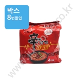 (박스) 농심 신라면 [더레드] 4번들 500g(125g*4봉)