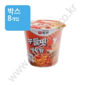 (박스) 농심 누들핏 [새우탕맛] 36g(컵라면)