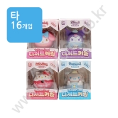 (타) 산리오캐릭터즈 디저트키링 복숭아향 15g(16입)