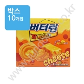 (박스) 해태 버터링 [딥황치즈맛] 155g