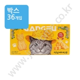 (박스) 치즈냥 버터비스켓 [버터치즈맛] 80g