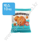 (박스) 라라스윗 저당 [딥치즈갈릭맛] 팝콘 38g
