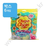 (박스) 츄파춥스 오션믹스파티팩 242g(24.2gx10개)(개별바코드X)