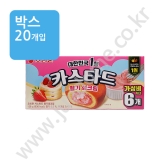 (박스) 오리온 카스타드 딸기생크림 138g